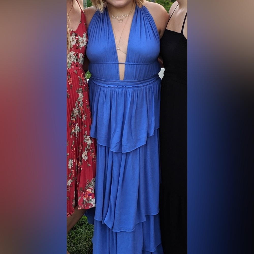 Free people tiered maxi dress